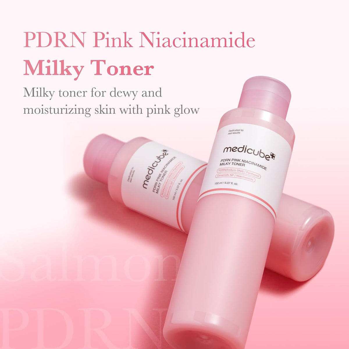 Medicube PDRN Pink Milky  Toner – Hidratación luminosa y revitalizante 150ml