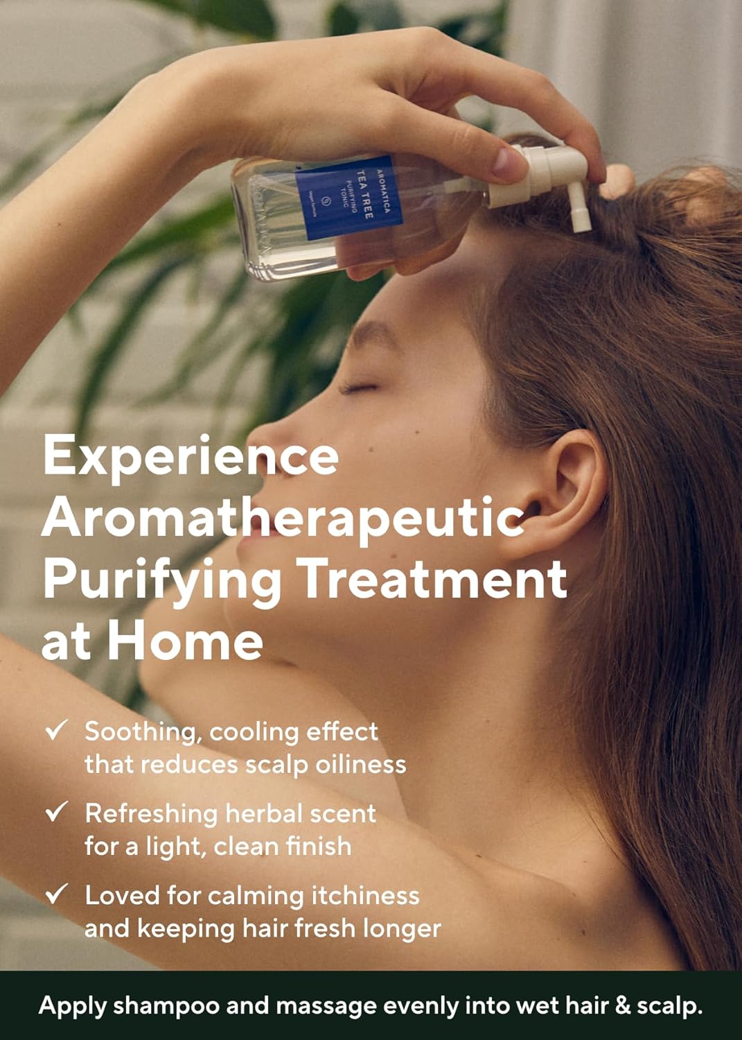Aromatica Tea Tree Purifying Tonic – Tónico Purificante para Cuero Cabelludo 100 ml