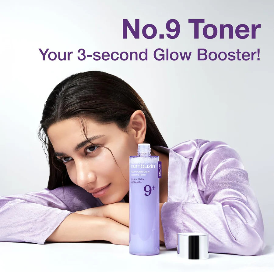 numbuzin - Tónico No.9 NAD+ PDRN Glow Boosting Toner