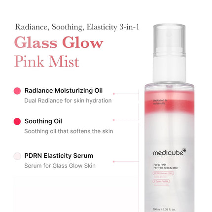 Medicube PDRN Pink Glutathione Serum Mist 100ml