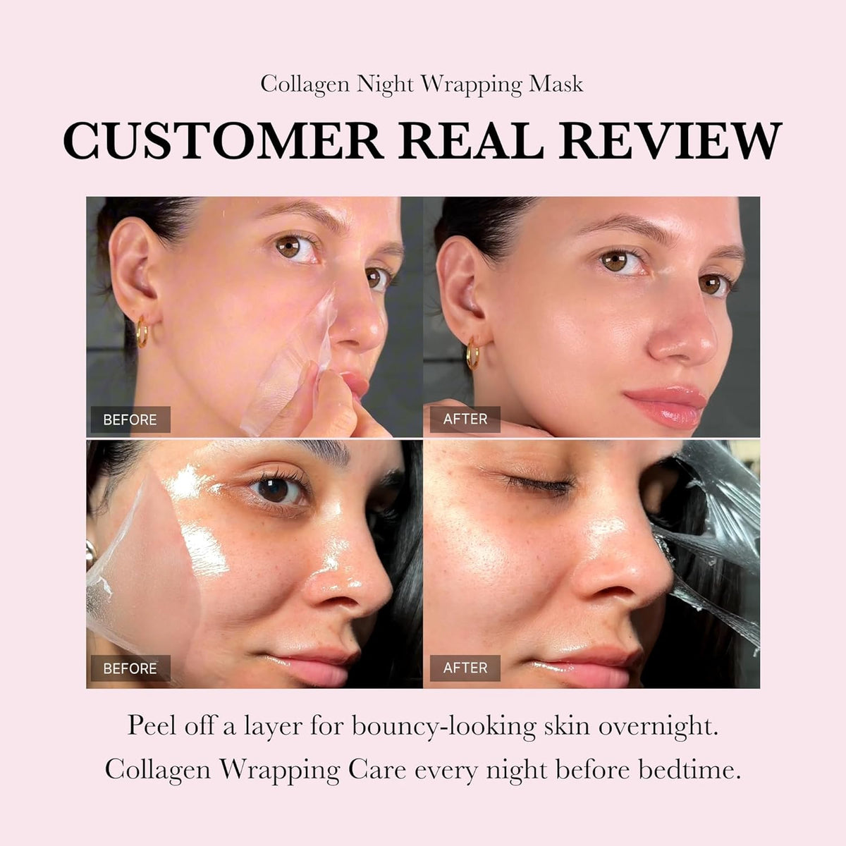 Medicube Mascarilla envolvente de colágeno para la noche- Collagen Night Wrapping Mask 75ml