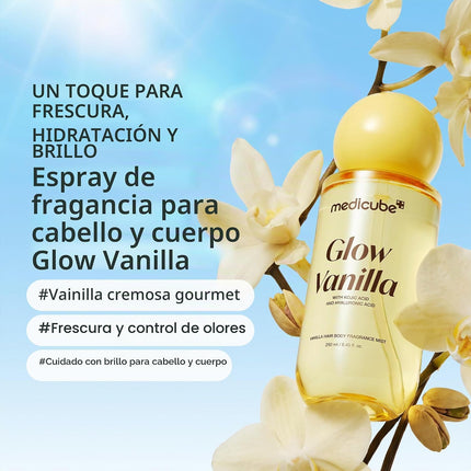 Medicube Glow Vanilla – Fragancia para Cabello y Cuerpo 30 ml