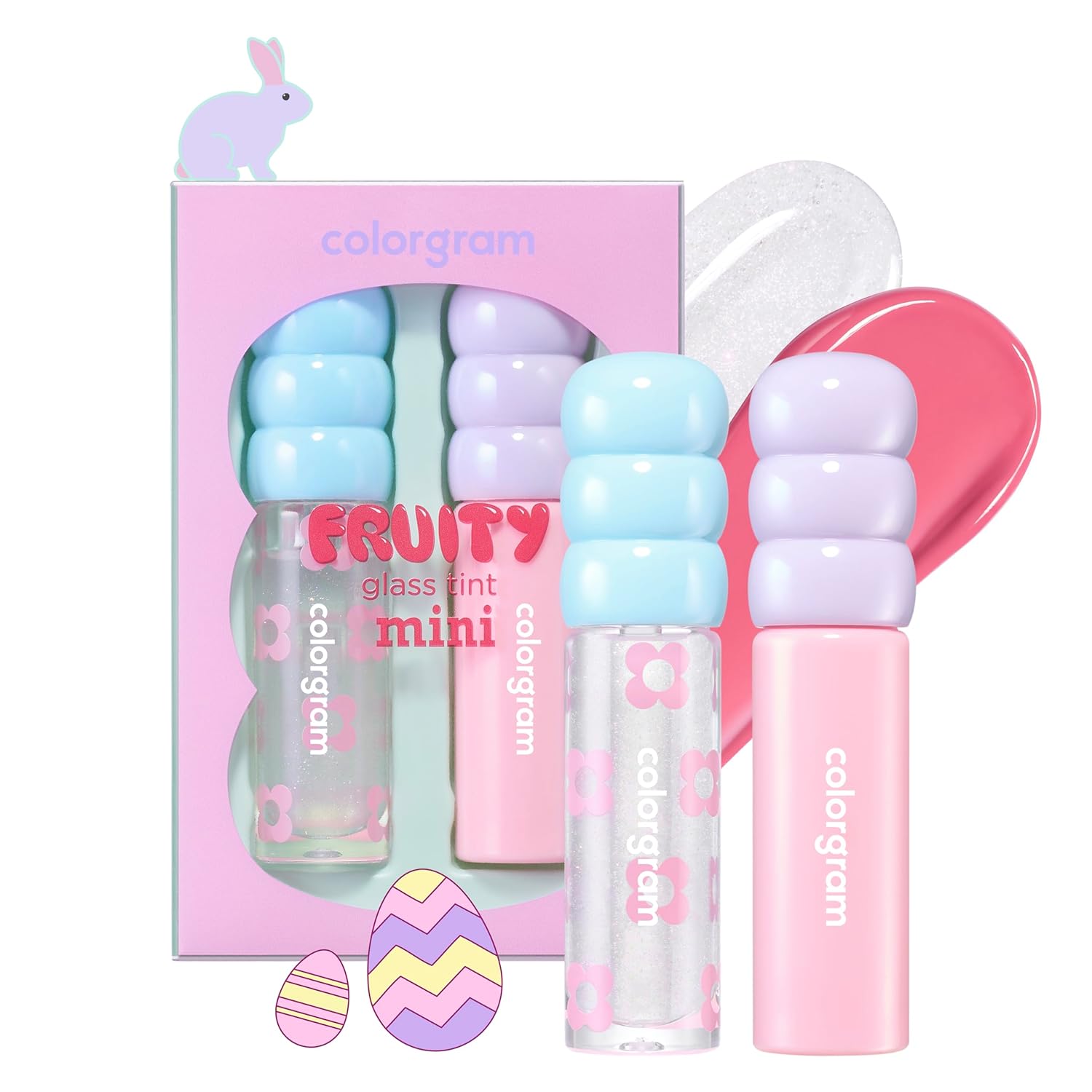 Colorgram Labial Fruity Glass Tint Mini Set 03 Cool Best Set 2piezas