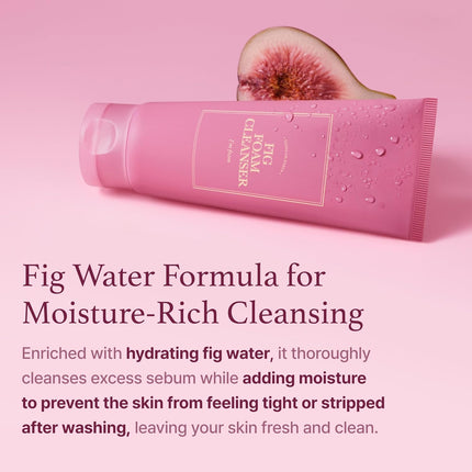 I'm from Limpiador de espuma de higo, lavado facial coreano diario suave para piel grasa, sensible, control de sebo
