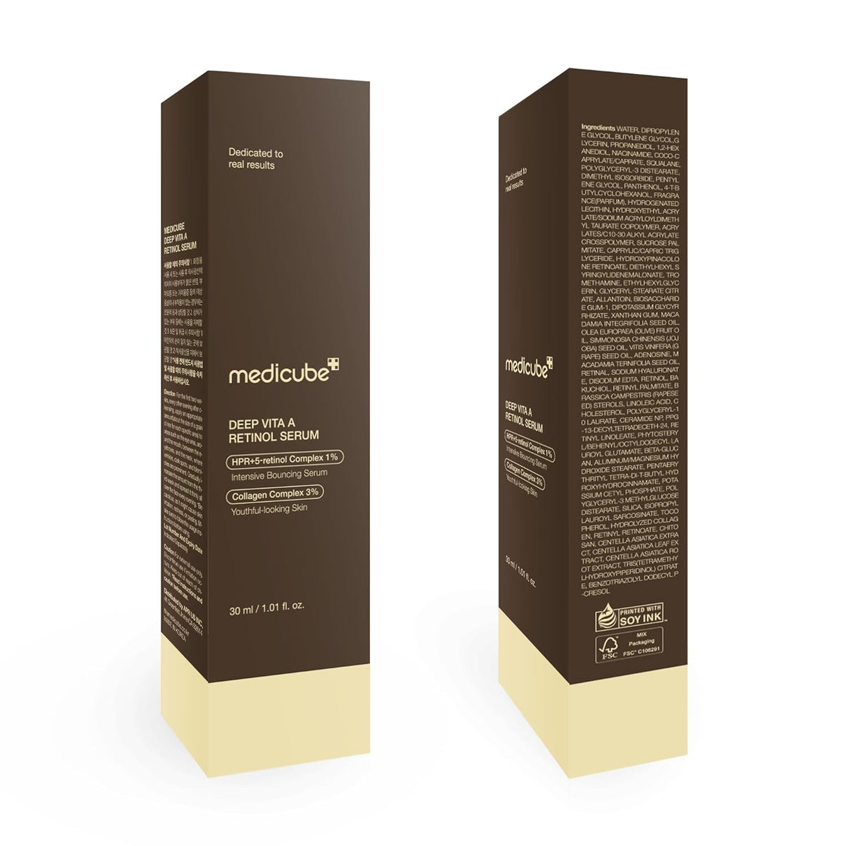 Medicube Deep Reviving Bakuchiol Retinol Serum Antiedad Avanzado 30 ml