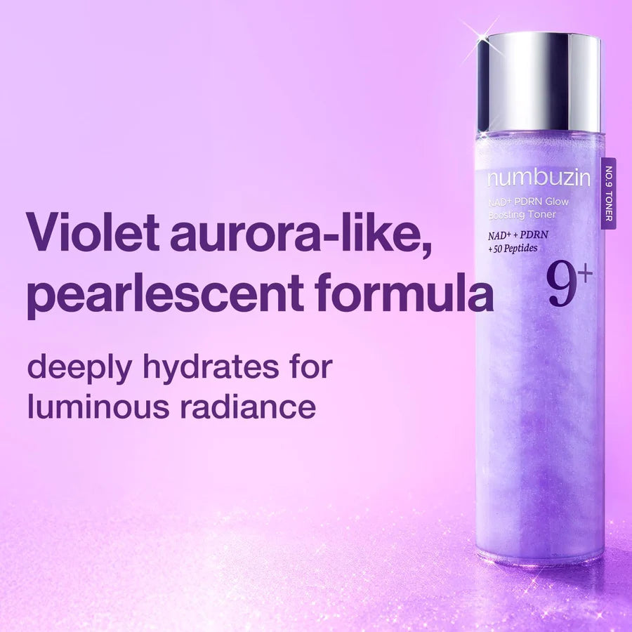 numbuzin - Tónico No.9 NAD+ PDRN Glow Boosting Toner