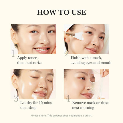 Medicube Mascarilla de cúrcuma con ácido kójico para toda la noche 75ml