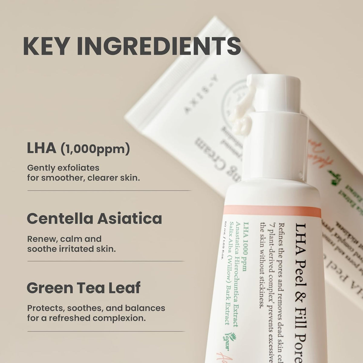 Axis-Y LHA Peel&Fill Pore Balancing Cream 50ml