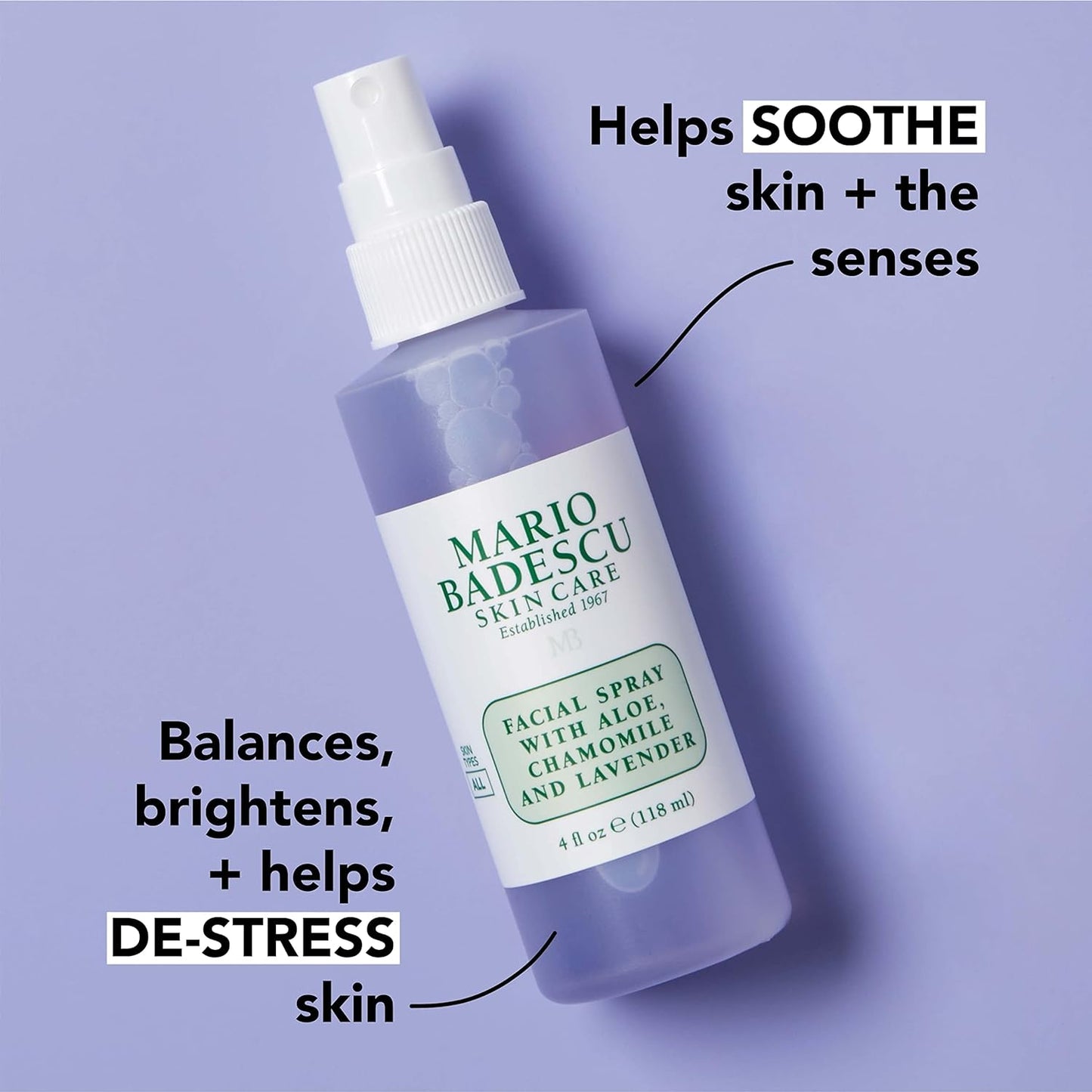 Mario Badescu Spray facial con aloe, manzanilla y lavanda 118ml