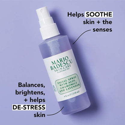 Mario Badescu Spray facial con aloe, manzanilla y lavanda 118ml