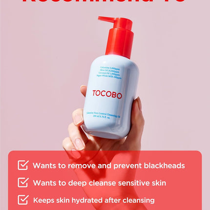 Tocobo Limpiador Calamine Pore Control Cleansing Oil 200ml