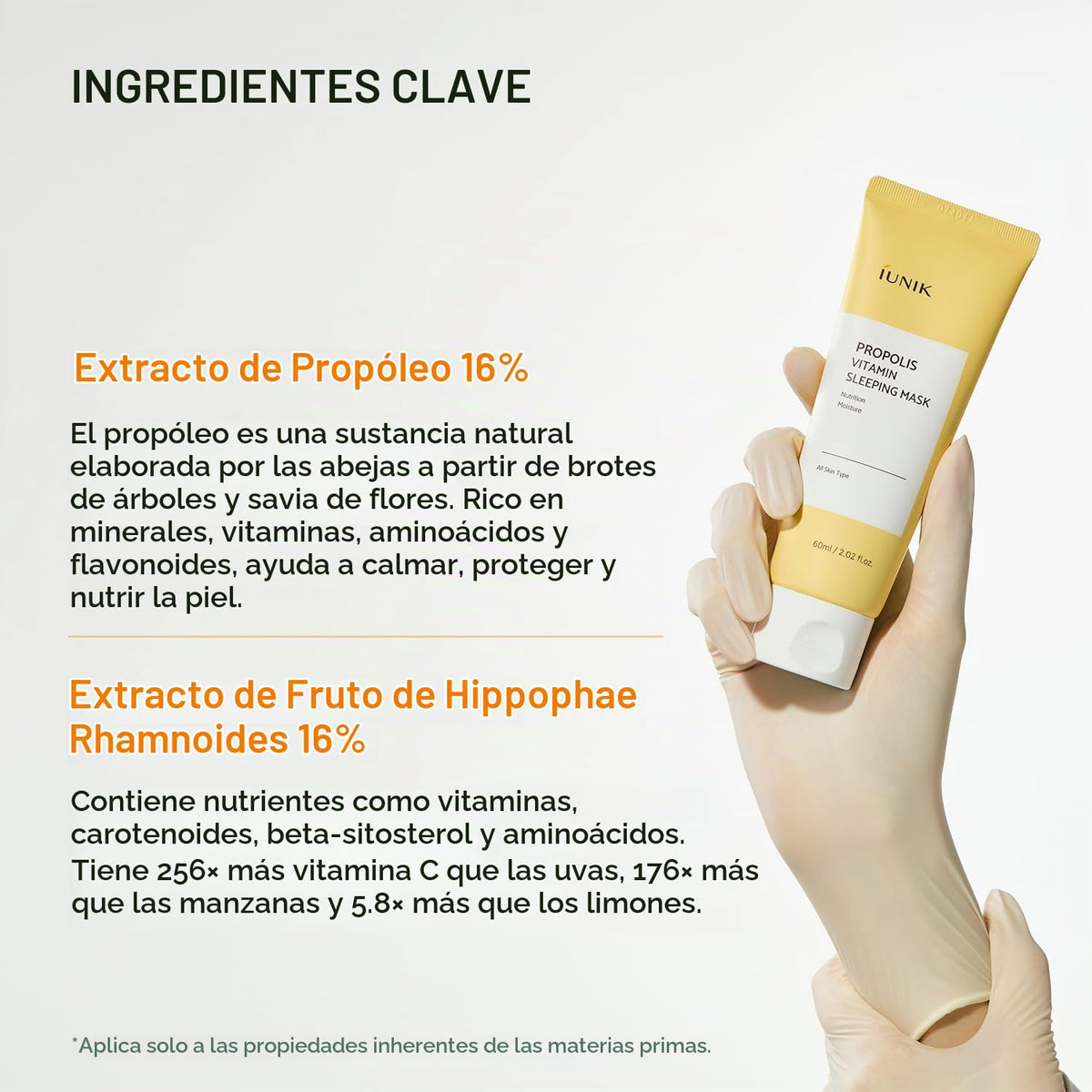 iUNIK Propolis Vitamin Sleeping Mask – 60 ml