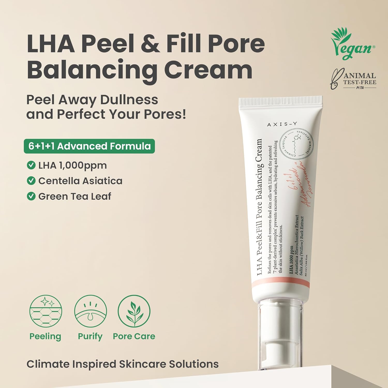 Axis-Y LHA Peel&Fill Pore Balancing Cream 50ml