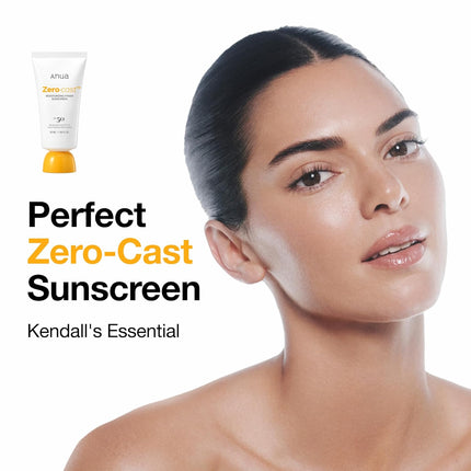 Anua Zero-cast Moisturizing Finish Sunscreen 50ml