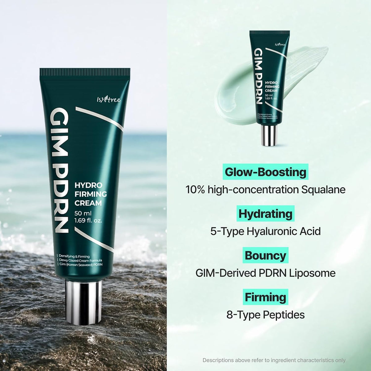 Isntree GIM PDRN Hydro Firming Cream – Crema Hidratante Reafirmante 50 ml