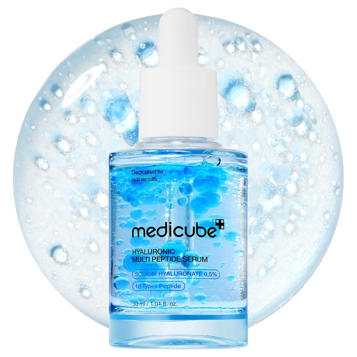 medicube Suero multipéptido hialurónico para brillar y calmar 30ml