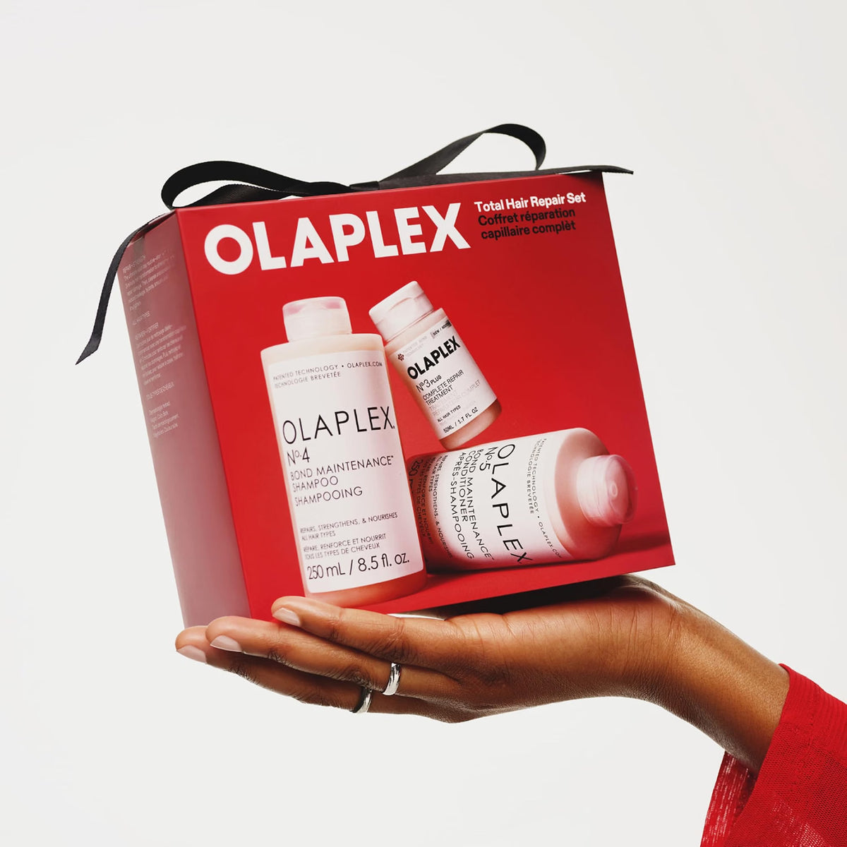 OLAPLEX Total Hair Repair Set – Rutina de Reparación Capilar 3 Pasos