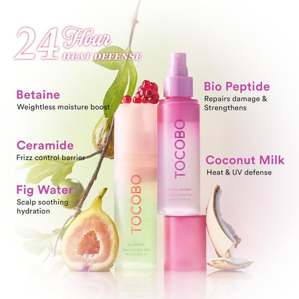 TOCOBO Heat Proof Hair Mist – Bruma Protectora para el Cabello 100 ml