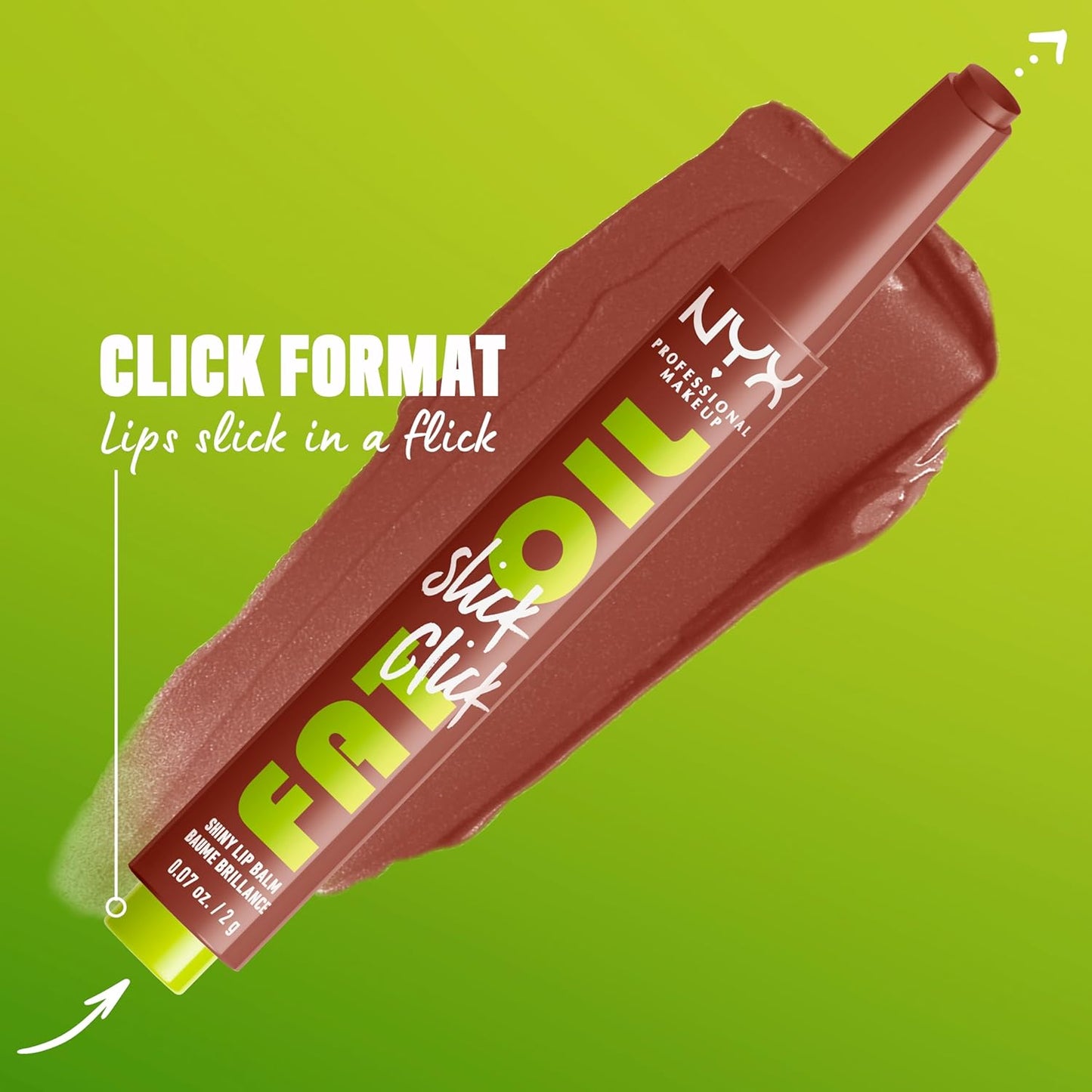 NYX Bálsamo labial Fat Oil Slick Click