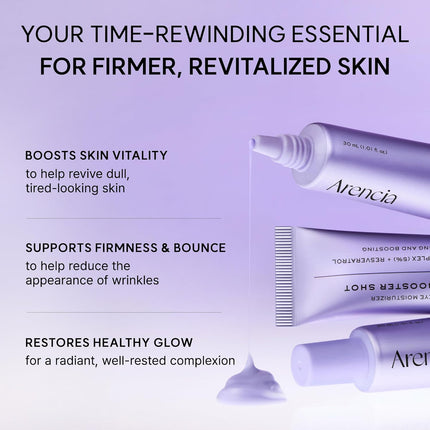 ARENCIA NAD+ Booster Shot – Crema Reafirmante y Revitalizante 30 ml