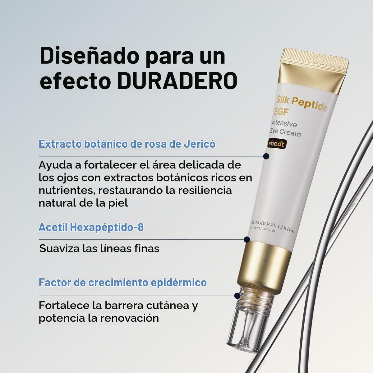 Sungboon Editor Silk Peptide EGF Intensive Eye Cream – 30 ml