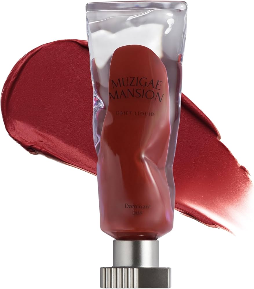 MUZIGAE MANSION Objet - Tinte labial líquido, tinte mate terciopelo, lápiz labial impermeable de larga duración