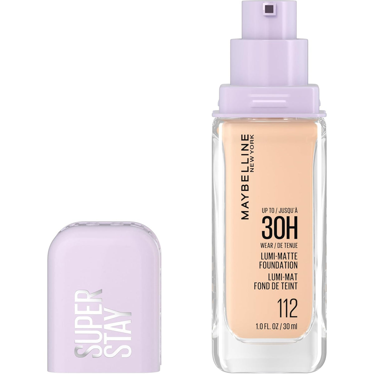 Maybelline BaseSuper Stay Up to 30HR Wear Lumi-Matte de larga duración
