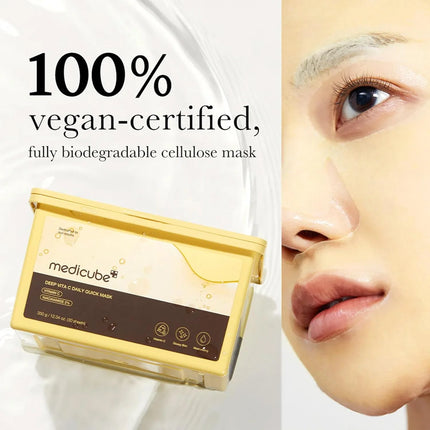 Medicube Deep Vita C Daily Quick Mask (30pcs)