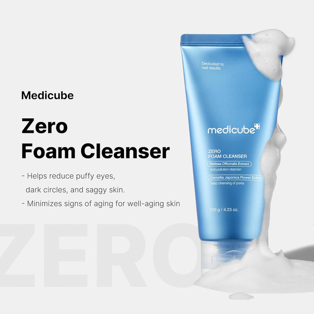 Medicube Zero Foam Cleanse Limpiador de espuma control de sebo y minimización de poros