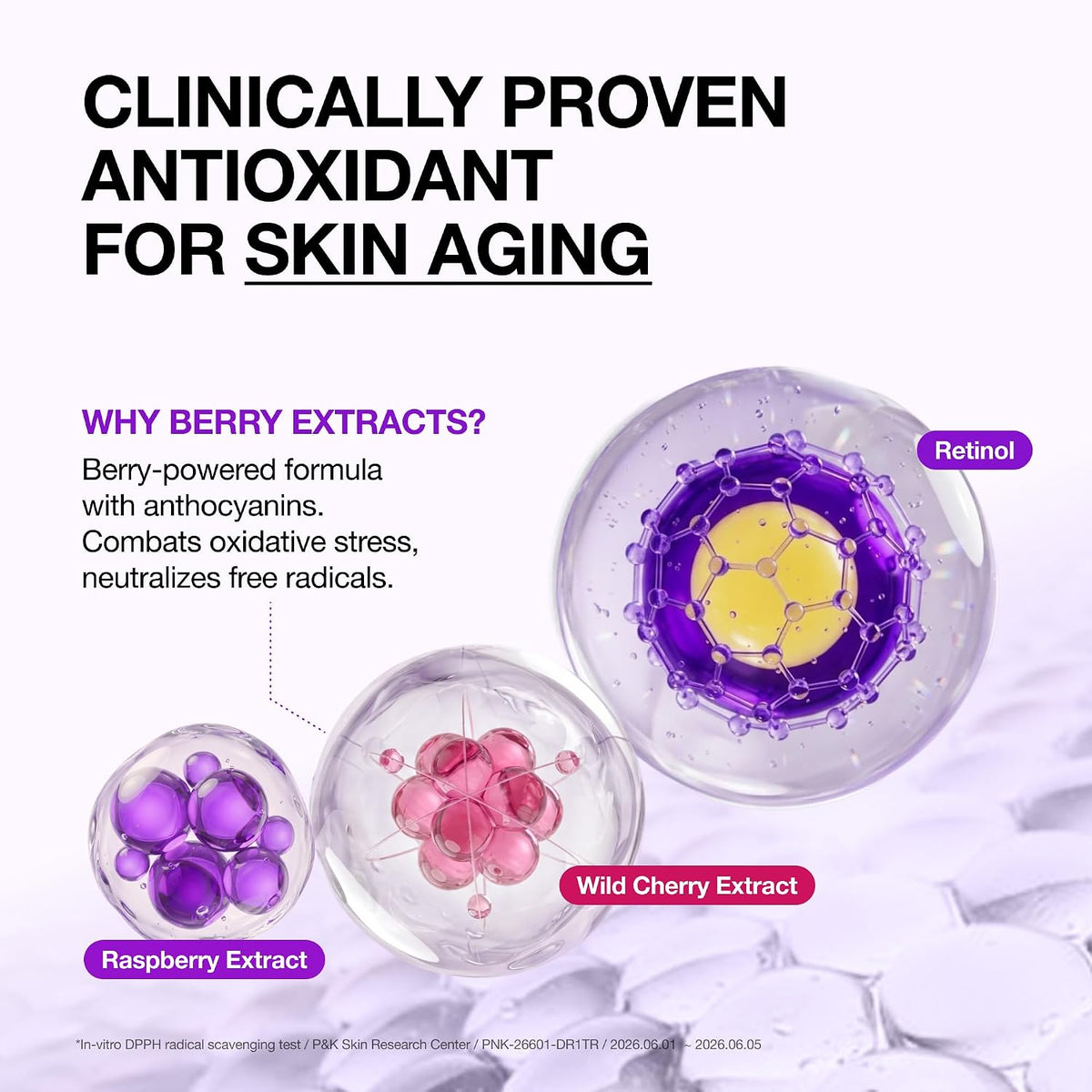 ANUA Retinol Berry Eye Patches – 60 unidades