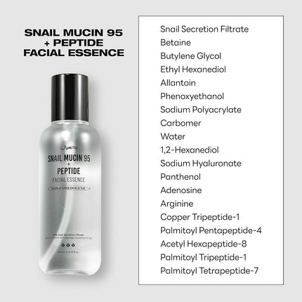 Jumiso Snail Mucin 95% + Peptide Essence 140ml