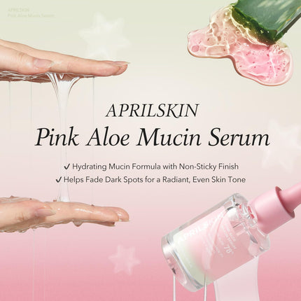 AprilSkin Pink Aloe Mucin Serum 30ml