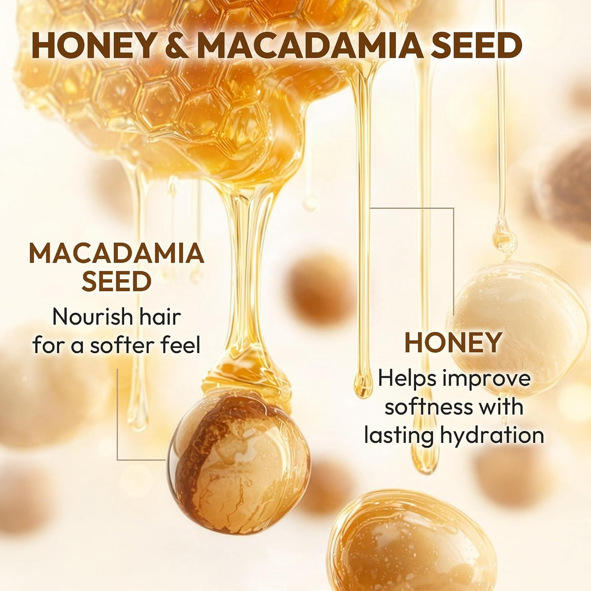 Kundal Honey & Macadamia Protein Treatment Amber Vanilla – 500 ml