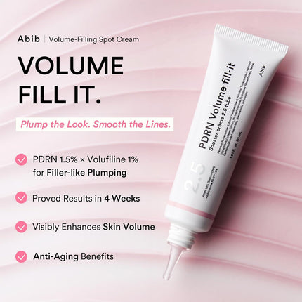 Abib PDRN Volume Fill-It Booster Cream – Crema Reafirmante y Voluminizadora 75 ml
