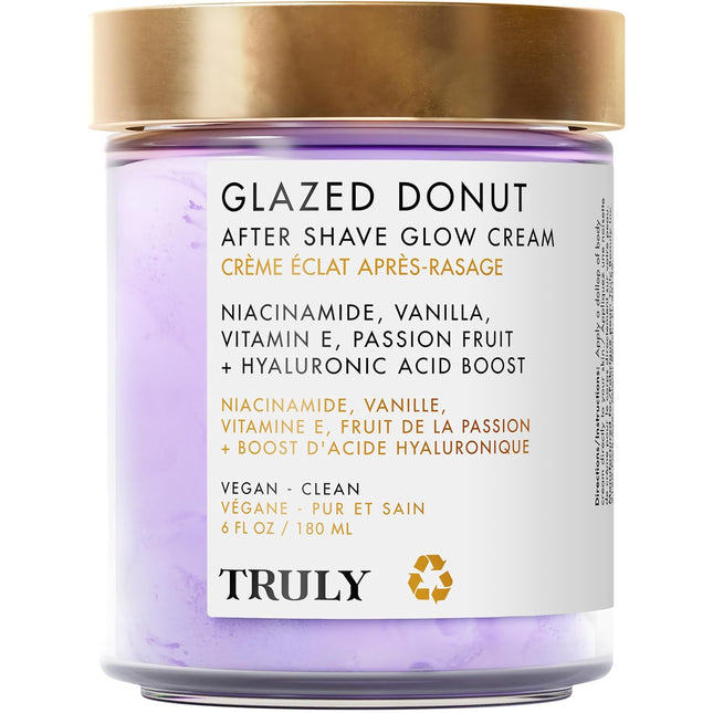 Truly Crema iluminadora para después del afeitado Glazed Donut