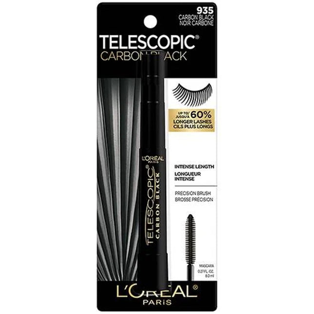Telescopic Washable Mascara Negro Carbon 935