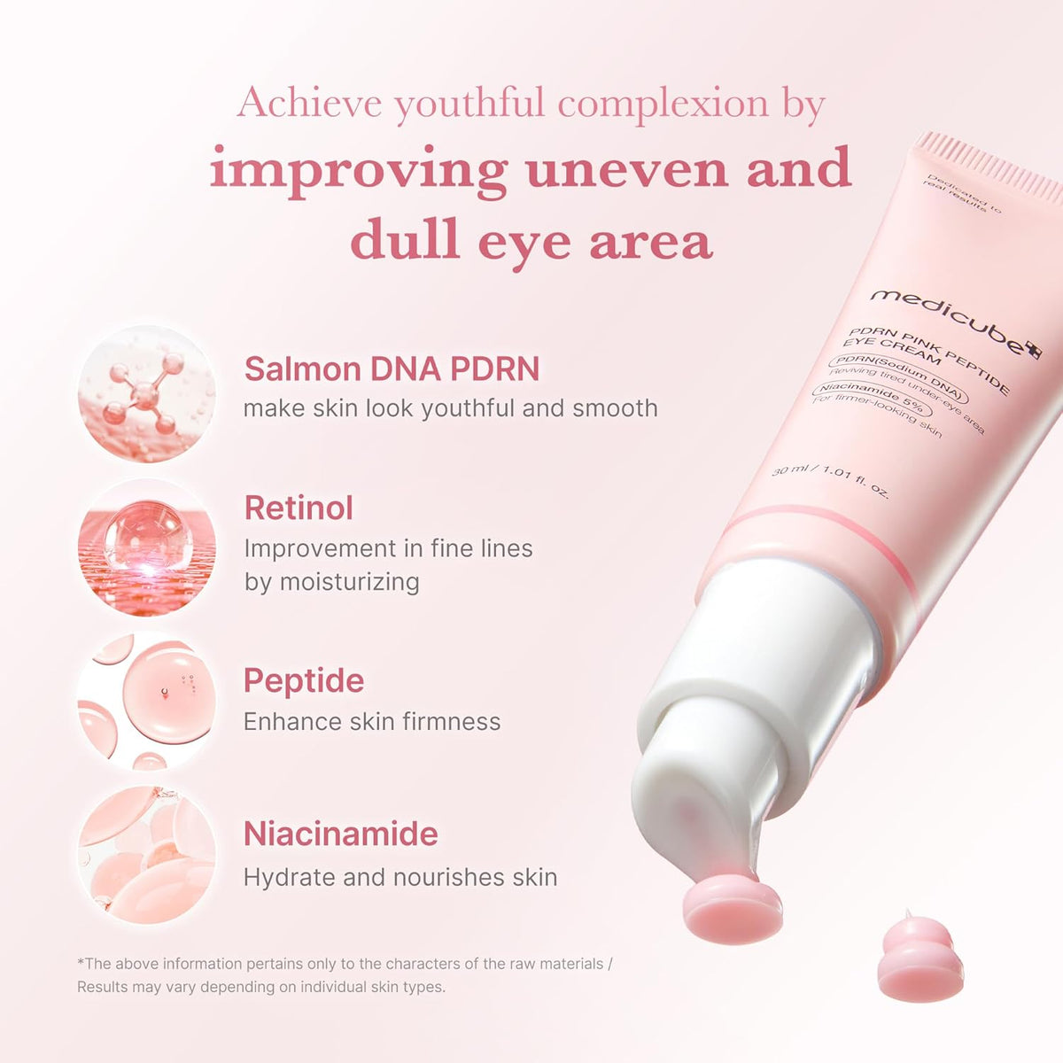 Medicube - PDRN Pink Peptide Eye Cream 30ml