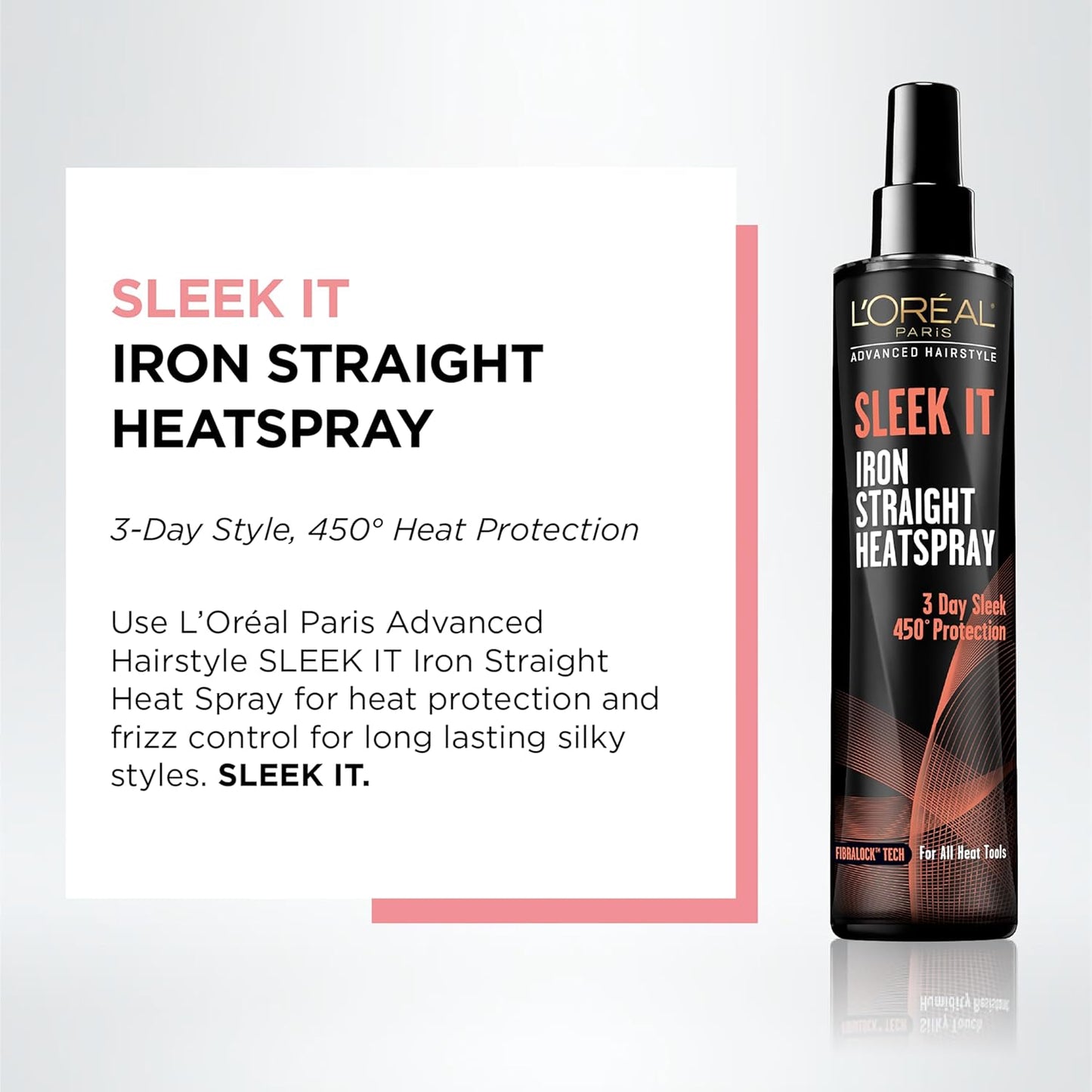 Loreal Advanced Hairstyle Sleek it Iron Protector térmico 170ml