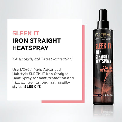 Loreal Advanced Hairstyle Sleek it Iron Protector térmico 170ml