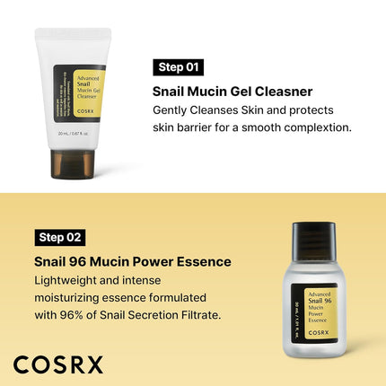 COSRX All About Snail Mucin - Set de cuidado de la piel coreano
