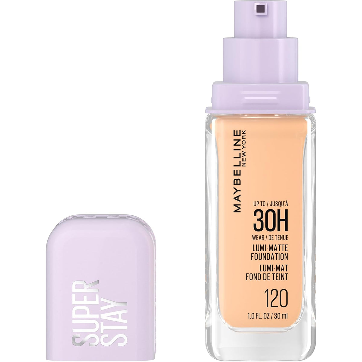 Maybelline BaseSuper Stay Up to 30HR Wear Lumi-Matte de larga duración