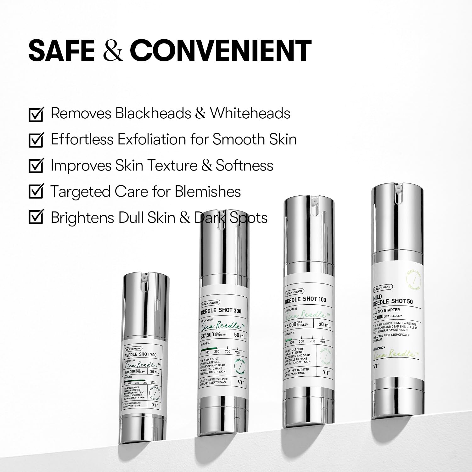 VT CICA Reedle Shot  serum 100 Essence 50ml