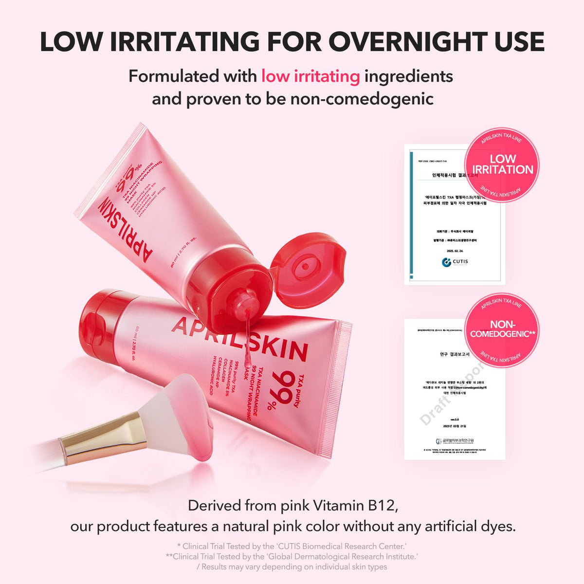 APRILSKIN - TXA Niacinamide 99 Mascarilla envolvente nocturna 80ml