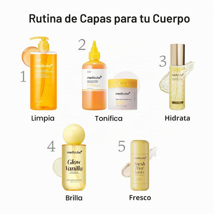 Medicube Glow Vanilla – Fragancia para Cabello y Cuerpo 30 ml