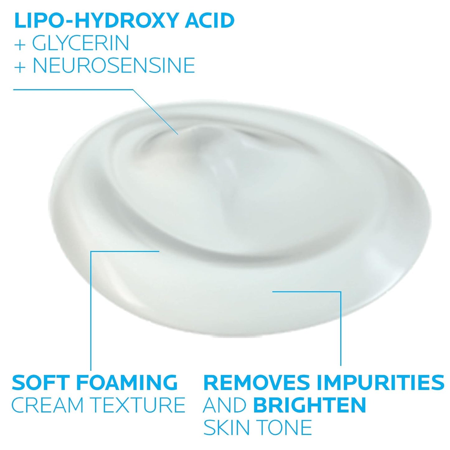 Roche Posay Limpiador en crema espumoso iluminador Pigmentclar