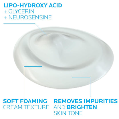 Roche Posay Limpiador en crema espumoso iluminador Pigmentclar