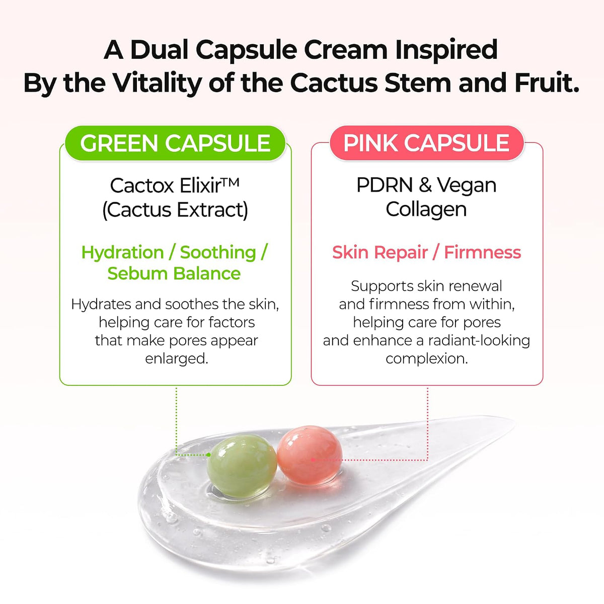 Dr.Melaxin CACTOX Pore Relief Dual Capsule Cream – 65 g
