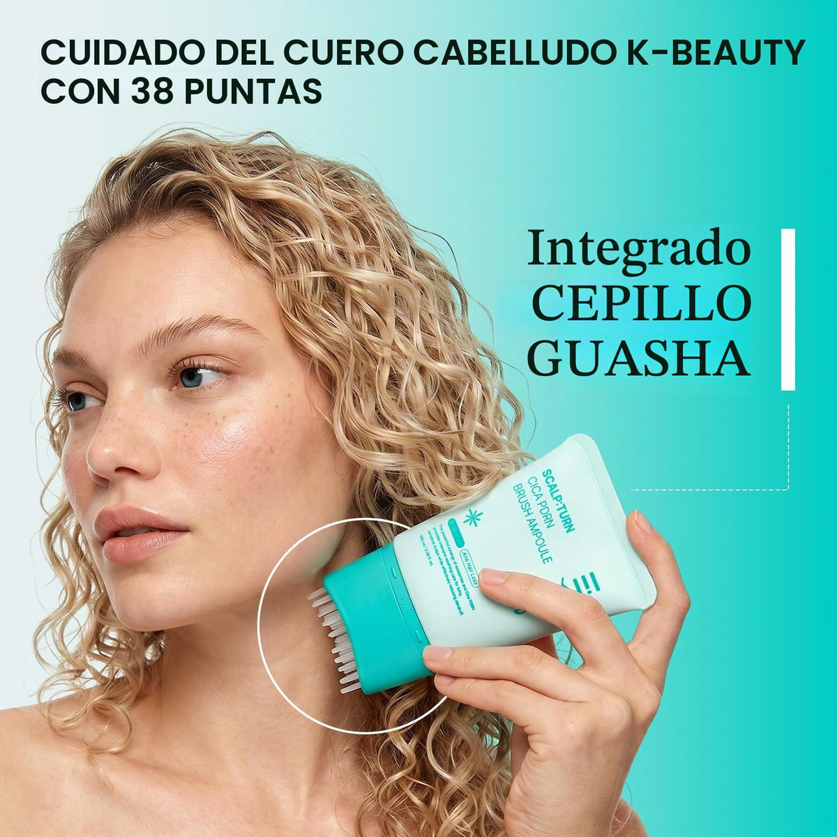 LILYEVE SCALP:TURN CICA PDRN Brush Ampoule – 100 ml