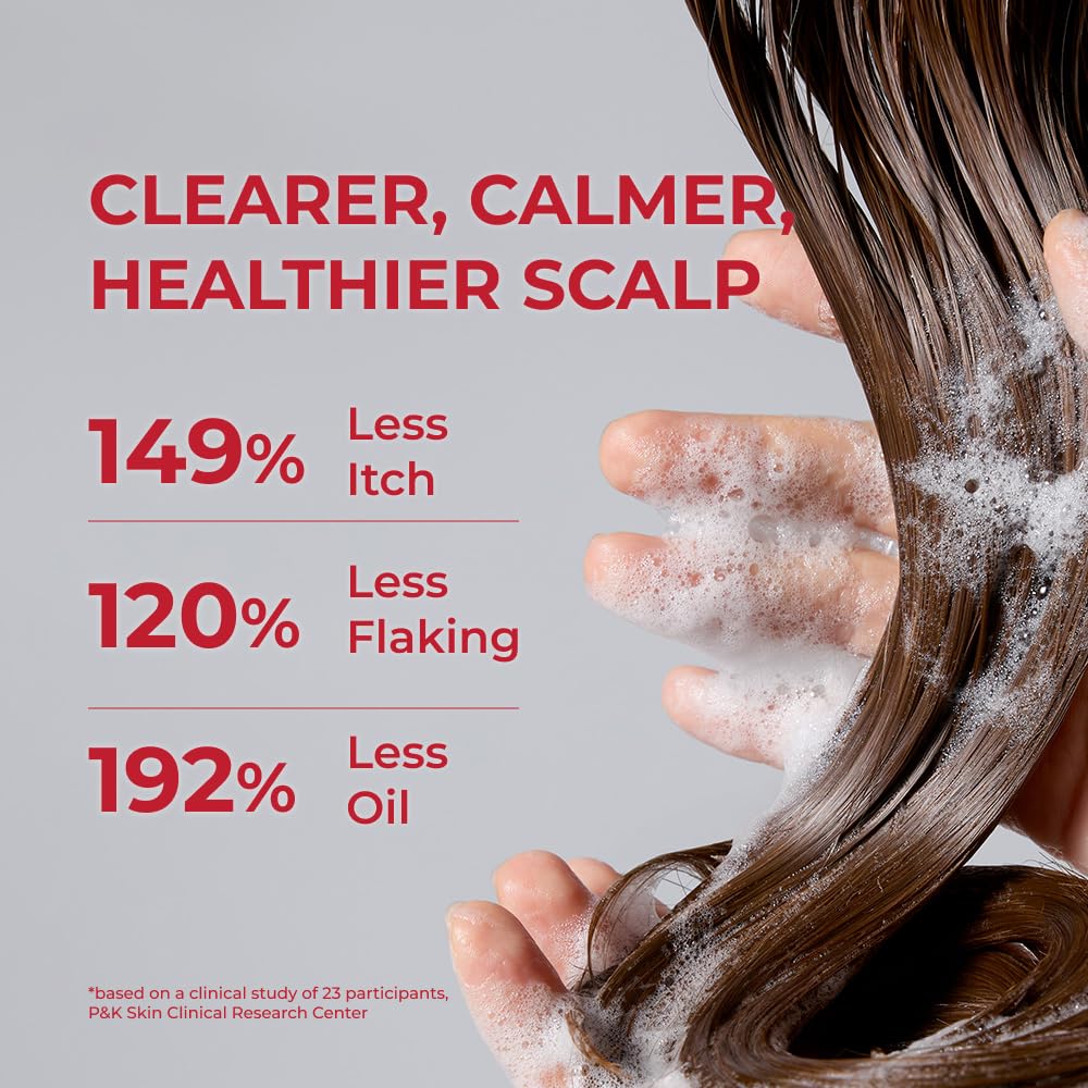 MOEV Shampoo ANNURCATIN  Cuidado del cabello de manzana coreana para mayor fuerza y volumen