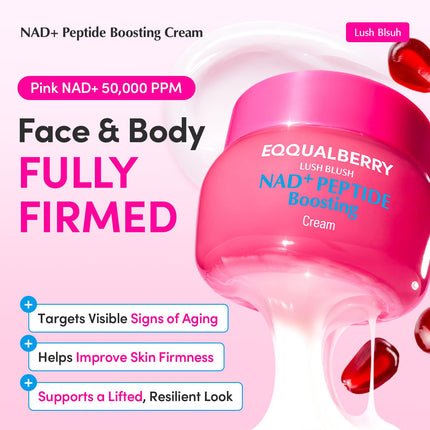 Eqqualberry NAD+ Peptide Cream – Crema Reafirmante e Hidratante 50ml